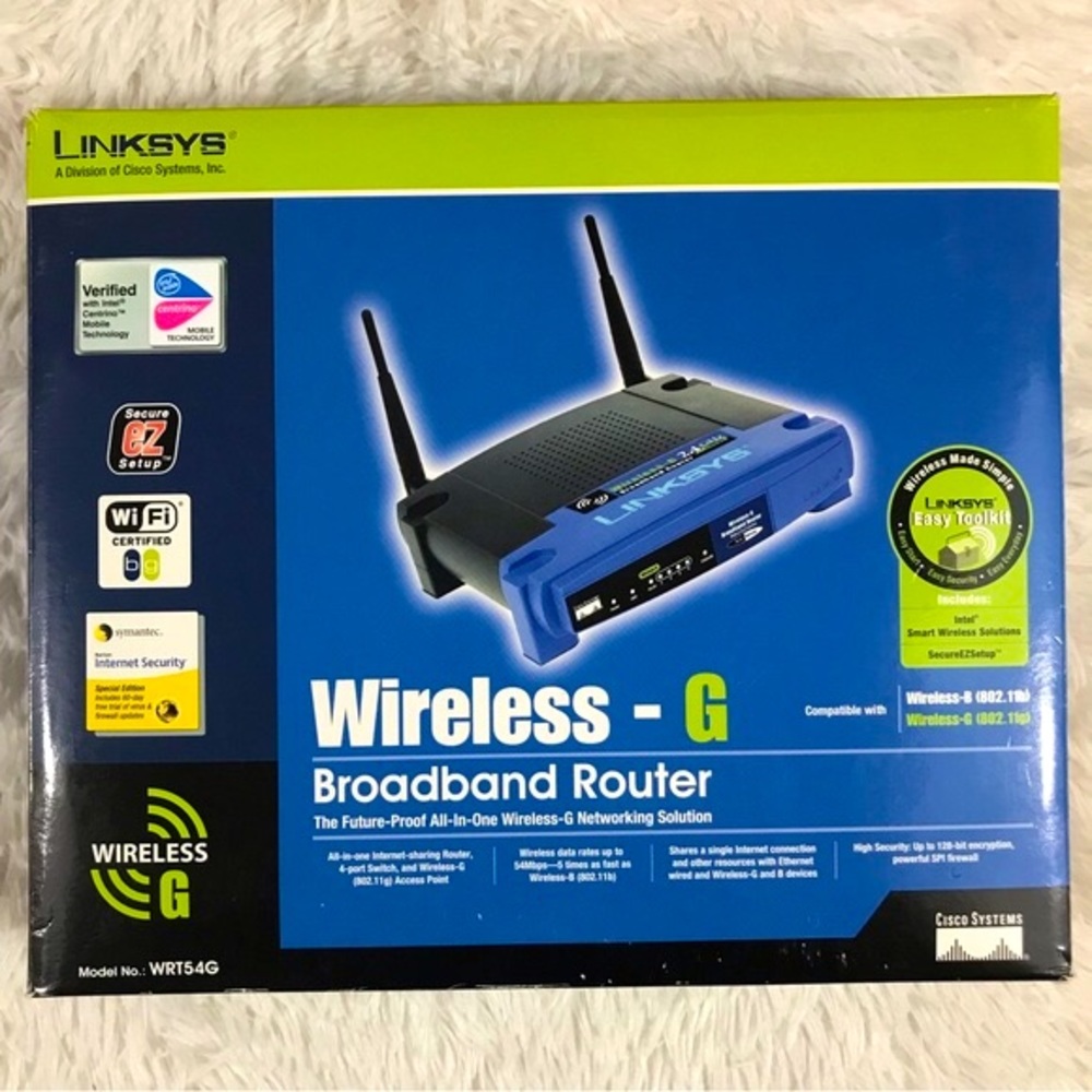 Linksys WRT54G Wireless-G Broadband Router